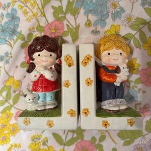 Vintage bookends
